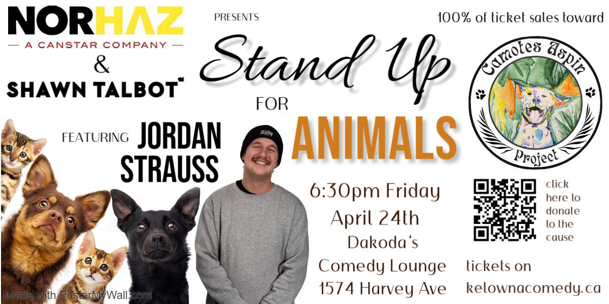 StandUpforAnimalsforCamotesAspinProject630pmFridayApril24thshowpass