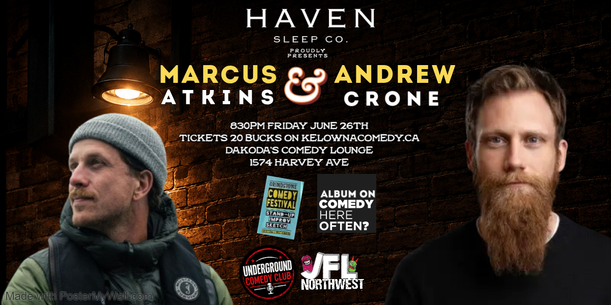 HavenSleepCopresentsMarcusAtkins&AndrewCrone830pmFridayJune26thshowpass