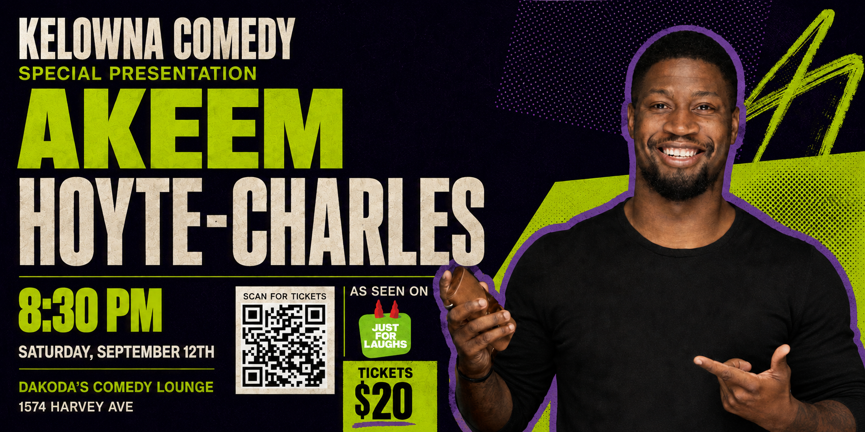 AkeemHoyteCharles830pmSaturdaySeptember12thshowpass