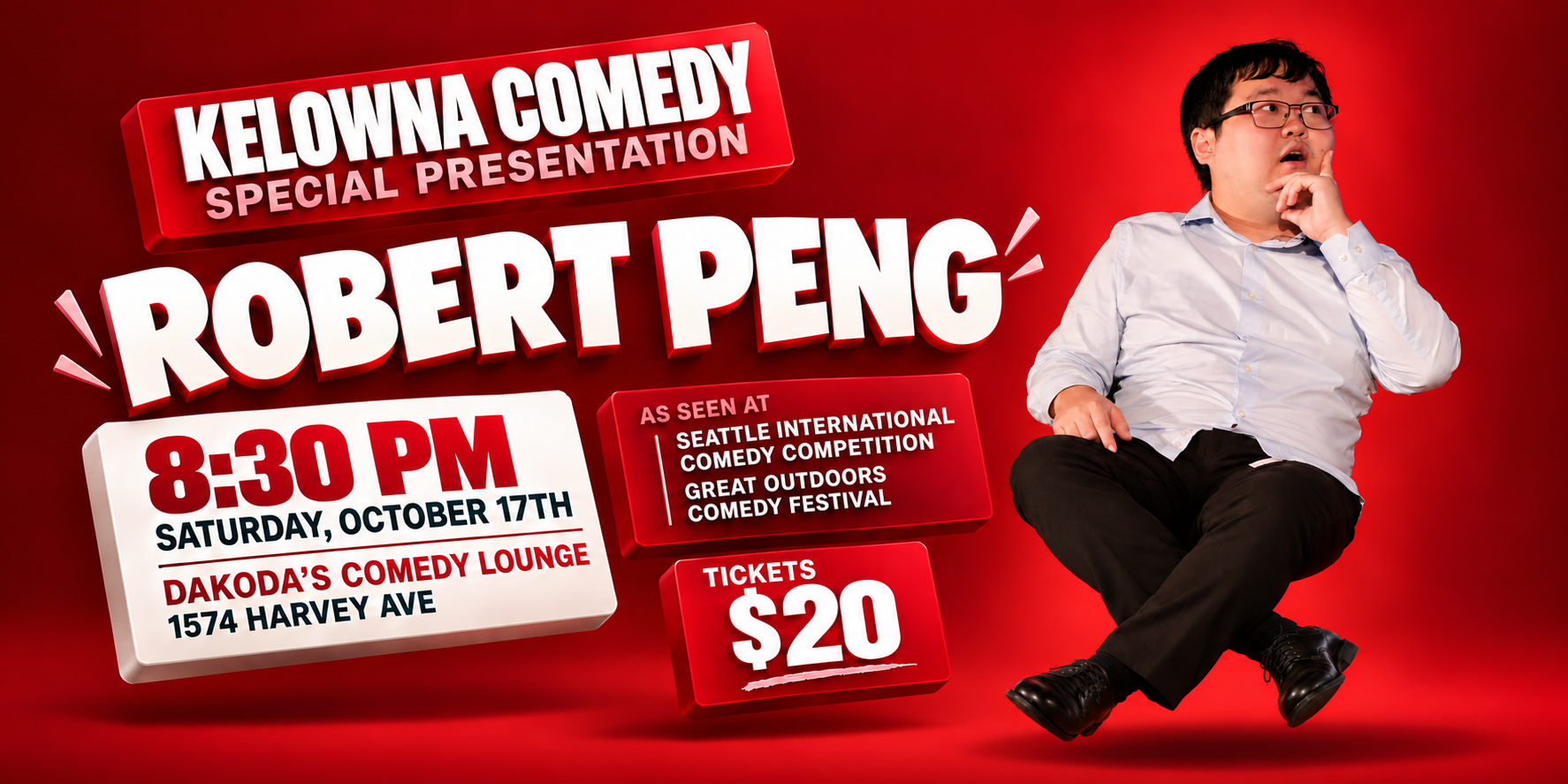 RobertPeng830pmSaturdayOctober17thshowpass