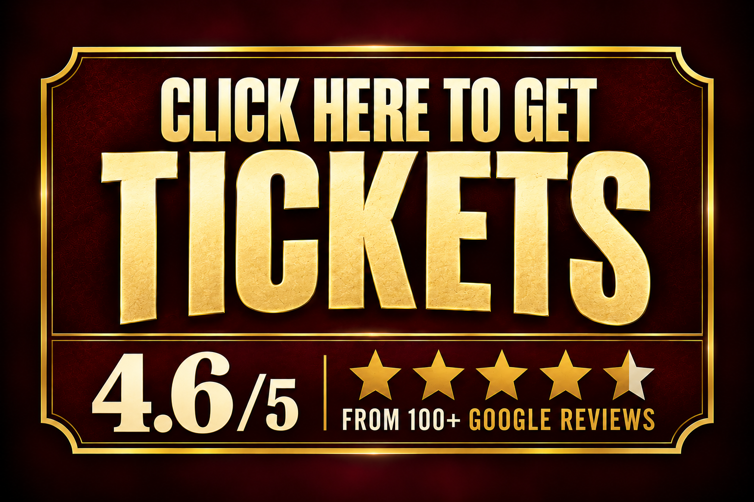 Elegant Burgundy Ticket CTA with Reviews